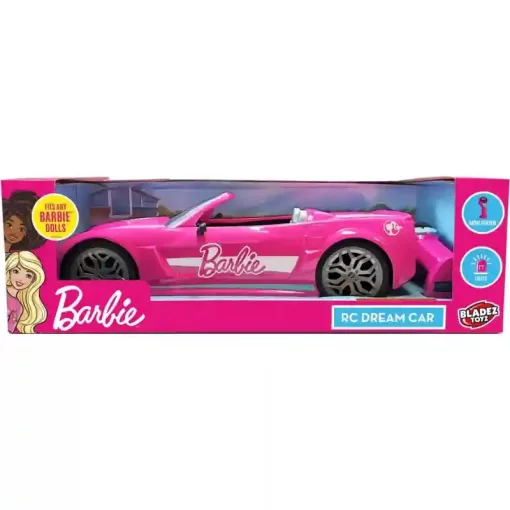 Mondo Motors - Barbie RC távirányítós álom kabrió autója 42cm