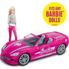 Mondo Motors - Barbie RC távirányítós álom kabrió autója 42cm