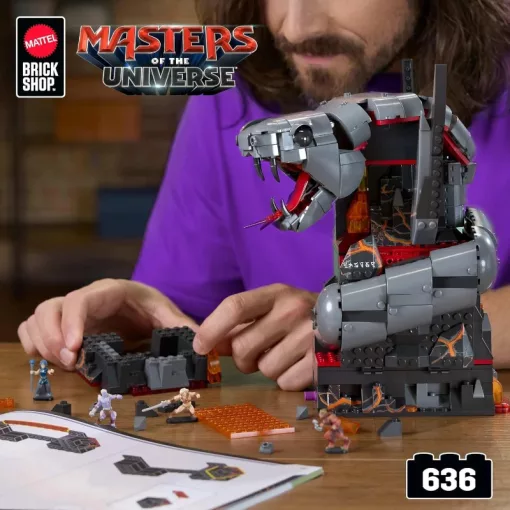 Mattel Brick Shop Masters of the Universe - Összecsapás a Kígyó-hegynél építőjáték
