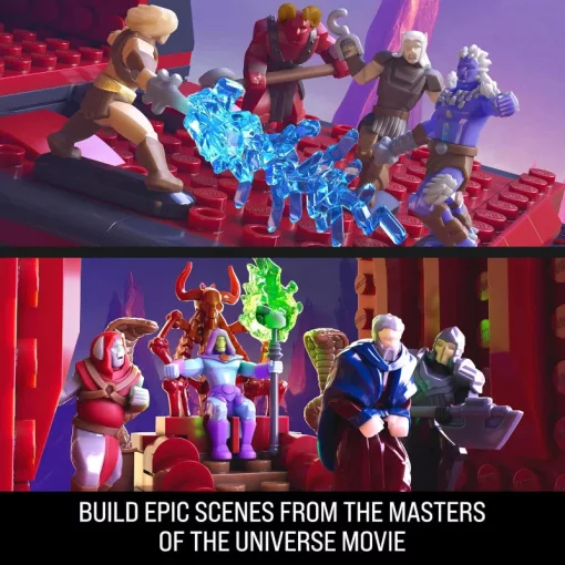 Mattel Brick Shop Masters of the Universe - Összecsapás a Kígyó-hegynél építőjáték