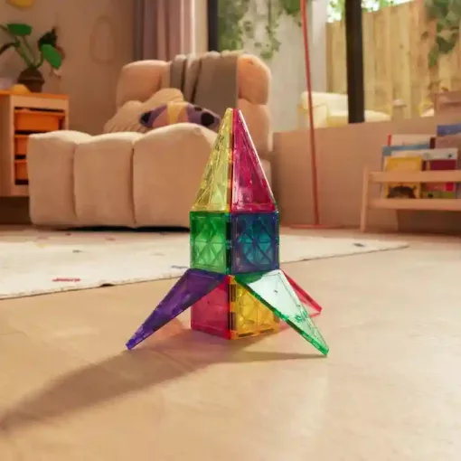 Magnetic Tiles 40db-os mágneses építőjáték