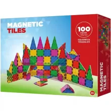 Magnetic Tiles 100db-os mágneses építőjáték