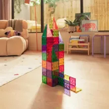 Magnetic Tiles 100db-os mágneses építőjáték