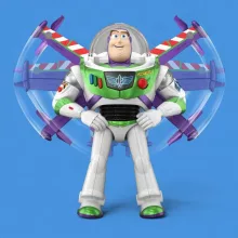Mattel Toy Story 5 Buzz Lightyear interaktív repülő akciófigura