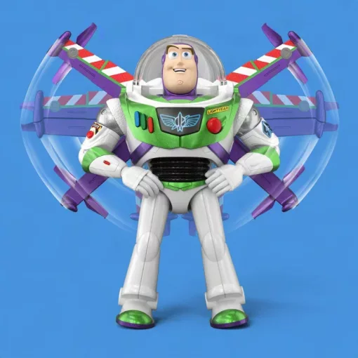 Mattel Toy Story 5 Buzz Lightyear interaktív repülő akciófigura