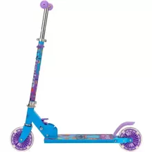 Disney Stitch fémvázas összecsukható kétkerekű gyerek roller lábfékkel, LED világítással