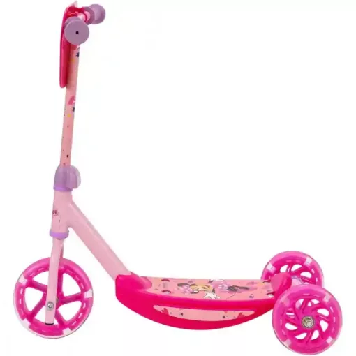 Disney Minnie egér fémvázas háromkerekű gyerek roller LED világítással