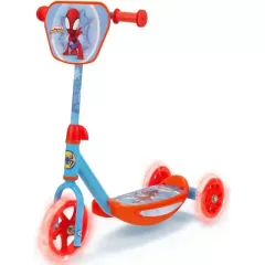   Marvel Póki és csodálatos barátai (Pókember) fémvázas háromkerekű gyerek roller LED világítással