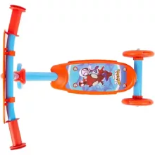 Marvel Póki és csodálatos barátai (Pókember) fémvázas háromkerekű gyerek roller LED világítással