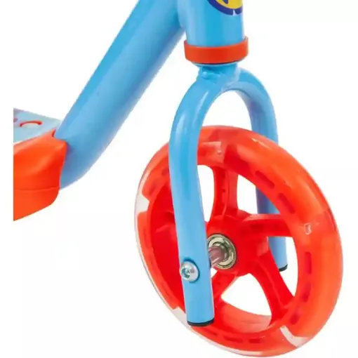 Marvel Póki és csodálatos barátai (Pókember) fémvázas háromkerekű gyerek roller LED világítással