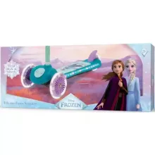 Disney Jégvarázs fémvázas háromkerekű gyerek roller lábfékkel, LED világítással