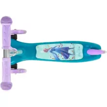 Disney Jégvarázs fémvázas háromkerekű gyerek roller lábfékkel, LED világítással