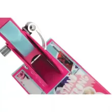 Barbie fémvázas összecsukható kétkerekű gyerek roller lábfékkel