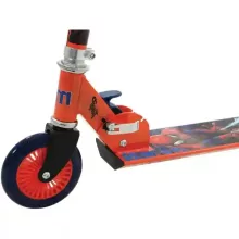 Pókember fémvázas összecsukható kétkerekű gyerek roller lábfékkel