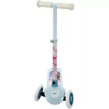 Jégvarázs fémvázas háromkerekű kormányozható gyerek roller lábfékkel