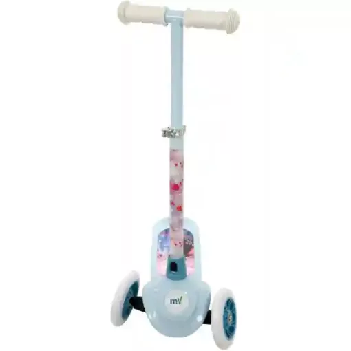 Jégvarázs fémvázas háromkerekű kormányozható gyerek roller lábfékkel