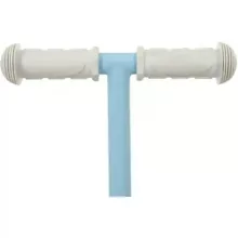 Jégvarázs fémvázas háromkerekű kormányozható gyerek roller lábfékkel