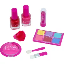MYA Cosmetics sminkkészlet guruló kofferben