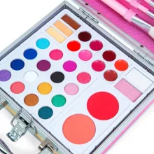 MYA Cosmetics sminkkészlet hordozható csillámos kofferben