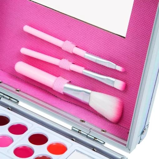 MYA Cosmetics sminkkészlet hordozható csillámos kofferben