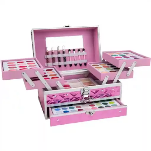 MYA Cosmetics sminkkészlet hordozható kofferben (csomagolássérült-új)