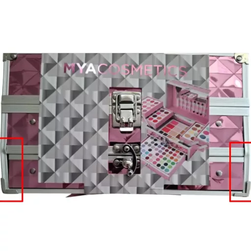 MYA Cosmetics sminkkészlet hordozható kofferben (csomagolássérült-új)