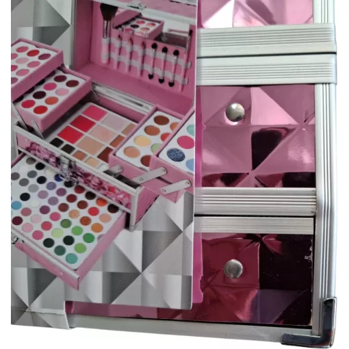 MYA Cosmetics sminkkészlet hordozható kofferben (csomagolássérült-új)