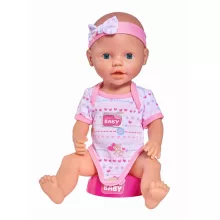 Simba Toys New Born Baby - 6 funkciós, interaktív lány baba 43cm (105039005)