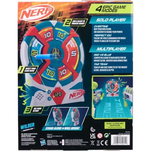 Hasbro Nerf interaktív elektronikus céltábla 4 játékmóddal
