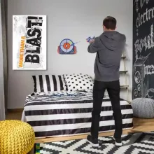 Hasbro Nerf interaktív elektronikus céltábla fénnyel és hanggal