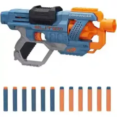   Hasbro Nerf E9485 Elite 2.0 Commander RD-6 játék szivacslövő forgótáras fegyver 12db lövedékkel
