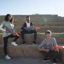 Hasbro Nerf F0423 Elite 2.0 Eaglepoint RD-8 játék szivacslövő távcsöves fegyver