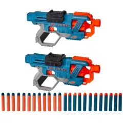   Hasbro Nerf Elite 2.0 Commander RD-6 2db játék szivacslövő forgótáras fegyver 24db lövedékkel