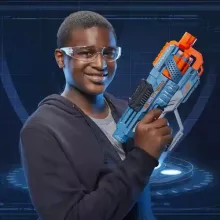 Hasbro Nerf Elite 2.0 Commander RD-6 2db játék szivacslövő forgótáras fegyver 24db lövedékkel