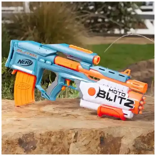 Hasbro Nerf Elite 2.0 Motoblitz CS-10 motorizált játék szivacslövő távcsöves fegyver 22db lövedékkel