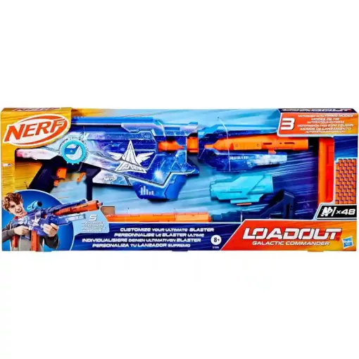 Hasbro Nerf Loadout Galactic Commander motorizált szivacslövő játékfegyver