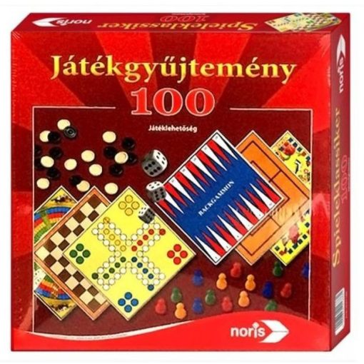 Noris - Játékgyűjtemény 100 játéklehetőséggel (606111686006)