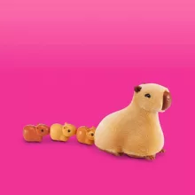 Pets Alive - Interaktív Mama Surprise kapibara bébikkel és fürdőkáddal