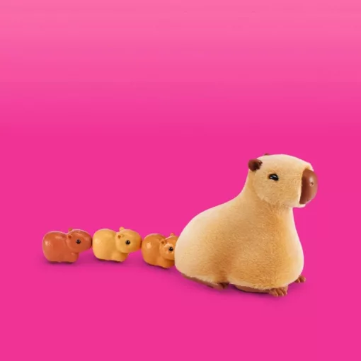 Pets Alive - Interaktív Mama Surprise kapibara bébikkel és fürdőkáddal