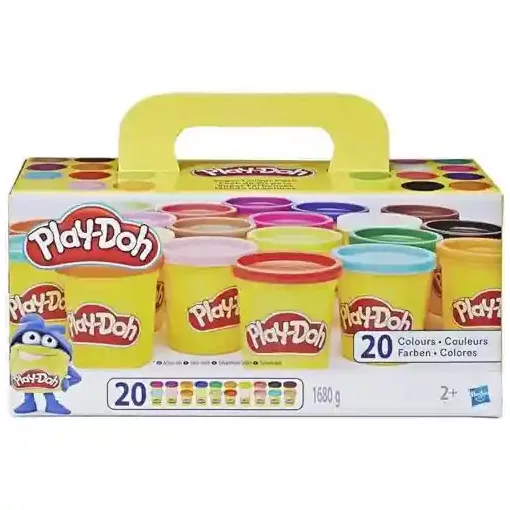 Hasbro Play-Doh 20 tégelyes színes gyurma készlet