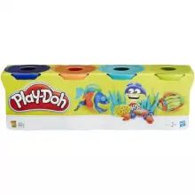 Hasbro Play-Doh 4 tégelyes színes gyurma készlet