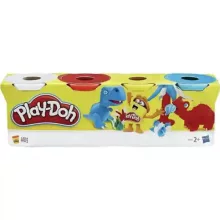 Hasbro Play-Doh 4 tégelyes színes gyurma készlet