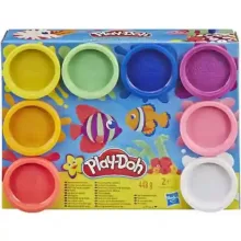 Hasbro Play-Doh 8 tégelyes színes gyurmakészlet