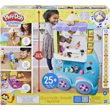 Hasbro Play-Doh interaktív fagyis kocsi gyurmakészlet
