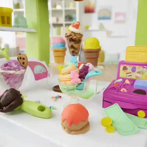 Hasbro Play-Doh interaktív fagyis kocsi gyurmakészlet
