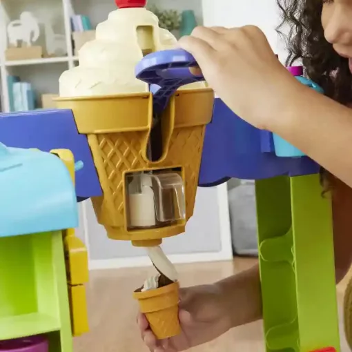 Hasbro Play-Doh interaktív fagyis kocsi gyurmakészlet