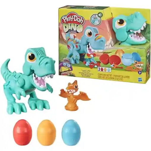 Hasbro Play-Doh éhes T-rex gyurmakészlet hanggal