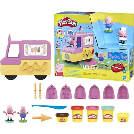 Hasbro Play-Doh Peppa malac fagylaltkészítő szett