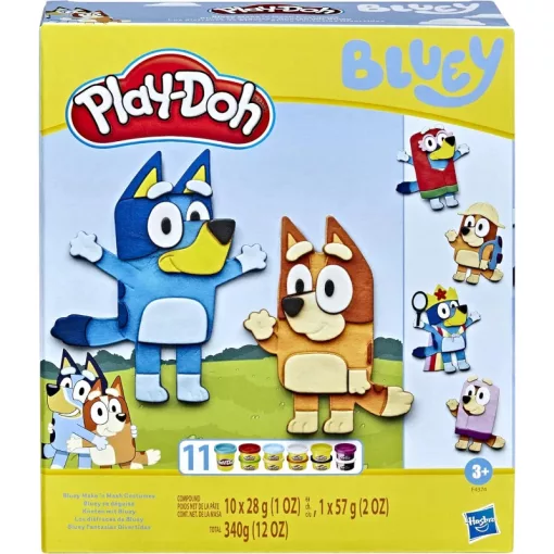 Hasbro Play-Doh Bluey öltöztetős gyurmakészlet