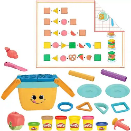 Hasbro Play-Doh piknikes kosár gyurmakészlet